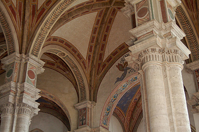 Co-kathedraal van Pienza (SI, Toscane, Itali), Pienza Cathedral (SI, Tuscany, Italy)