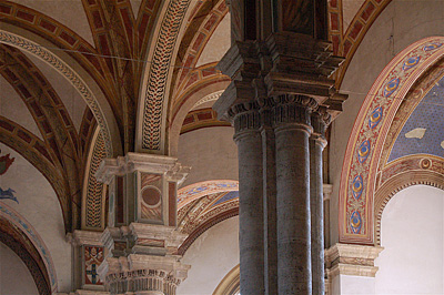Co-kathedraal van Pienza (SI, Toscane, Itali), Pienza Cathedral (SI, Tuscany, Italy)
