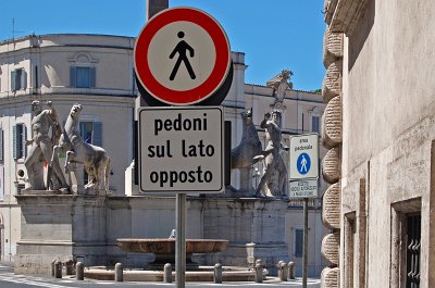 Piazza del Quirinale, Rome, Itali, Piazza del Quirinale, Rome, Italy