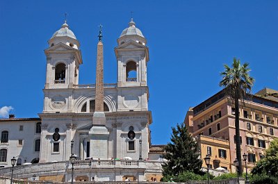 Spaanse trappen (Rome, Itali); Spanish steps (Italy, Latium, Rome)