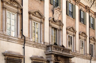 Palazzo Odescalchi, Rome, Itali.; Palazzo Odescalchi, Rome, Italy.