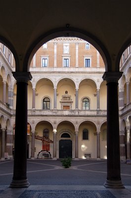 Palazzo della Cancelleria, Rome, Itali.; Palazzo della Cancelleria, Rome, Italy.