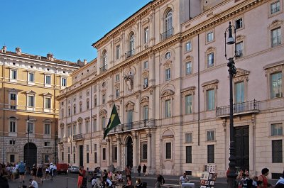 Palazzo Pamphili, Rome, Itali; Palazzo Pamphilj, Rome, Italy