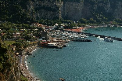 Haven van Vico Equense (Campani, Itali), Vico Equense Harbour (Campania, Italy)