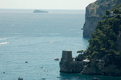 Torre Clavel bij Positano, Torre Clavel near Positano