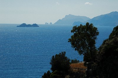 Kust bij Amalfi., Amalfi coast.