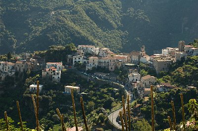 Scala, Kust bij Amalfi.; Scala, Amalfi coast.