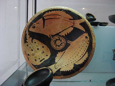 Schaal, Paestum (Campani. Itali), Plate, Paestum (Campania, Italy)