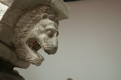 Waterspuwer, Paestum (Campani. Itali); Gargoyle, Paestum (Campania, Italy)