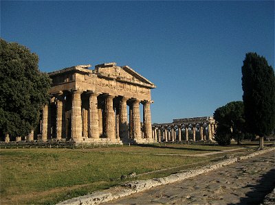 Tempel van Poseidon, Paestum (Campani. Itali), Temple of Poseidon, Paestum (Campania, Italy)