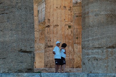 Tempel van Poseidon, Paestum (Campani. Itali), Temple of Poseidon, Paestum (Campania, Italy)