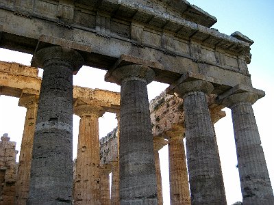 Tempel van Poseidon, Paestum (Campani. Itali), Temple of Poseidon, Paestum (Campania, Italy)