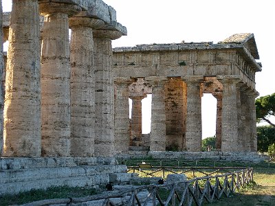 Tempels van Hera en Apollo, Paestum, Temples of Hera and Apollo, Paestum