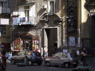 Piazza dei Gerolomini, Napels (Campani), Piazza dei Gerolomini, Naples (Campania, Italy)