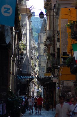 Via dei Tribunali, Napels (Campani); Via dei Tribunali, Naples (Campania, Italy)