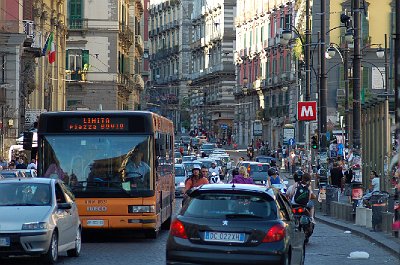 Via Pessina, Napels (Campani), Via Pessina, Naples (Campania, Italy)