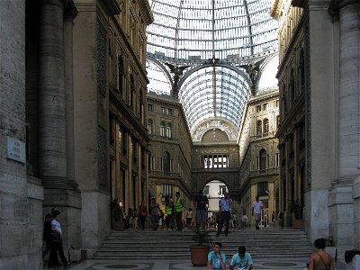 Galleria Umberto I, Napels (Campani); Galleria Umberto I, Naples (Campania, Italy)