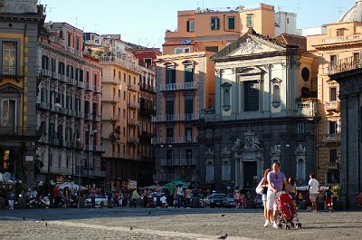 Piazza Plebiscito, Napels (Campani); Piazza Plebiscito, Naples (Campania, Italy)