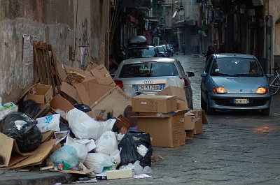 Afval, Napels (Campanië); Waste, Naples (Campania, Italy)