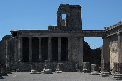 Basilica, Pompeii, Campanië, Italië, Basilica, Pompeii, Campania, Italy