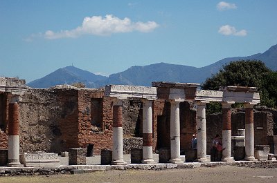 Forum, Pompeii, Campani, Itali, Forum, Pompeii, Campania, Italy