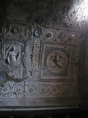 Thermen van het Forum (Pompeii, Campani, Itali), Forum baths (Pompeii, Campania, Italy)