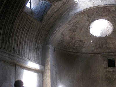 Thermen van het Forum (Pompeii, Campanië, Italië); Forum baths (Pompeii, Campania, Italy)