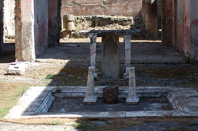 Romeins huis, Pompeii, Campani, Itali, Roman house, Pompeii, Campania, Italy