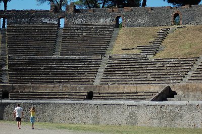 Amfitheater, Pompeii, Campani, Itali; Amphitheater, Pompeii, Campania, Italy