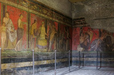 Villa van de Mysterin, Pompeii, Campani, Itali