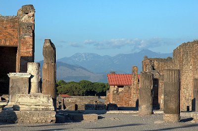 Forum, Pompeii, Campani, Itali, Forum, Pompeii, Campania, Italy