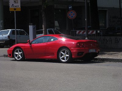 Ferrari 360, Aversa, Campani, Itali; Ferrari 360, Aversa, Campania, Italy