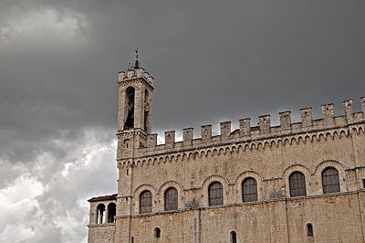 Palazzo dei Consoli, Gubbio (PG, Umbrië, Italië), Palazzo dei Consoli, Gubbio (PG, Umbria, Italy)