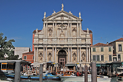 Chiesa degli Scalzi, Venezia, Veneto, Italië, Scalzi (Venice, Italy)