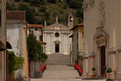 Kerken in Marostica (VI, Veneto, Itali); Churches in Marostica (VI, Veneto, Italy)