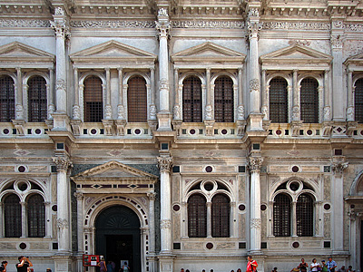Scuola Grande di San Rocco, Venetië, Italië; Scuola Grande di San Rocco, Venice, Italy