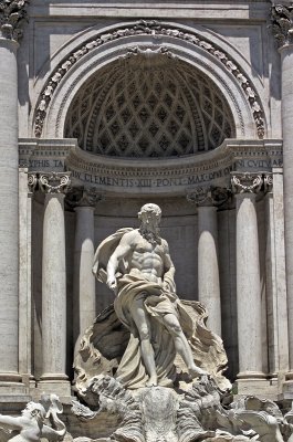 Trevifontein (Rome); Trevi Fountain (Rome, Italy)