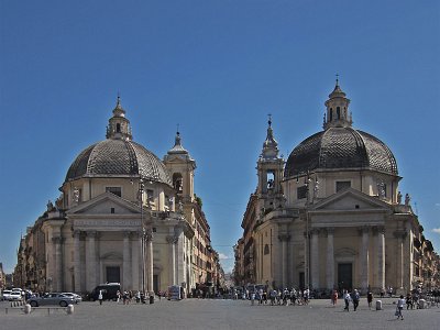 Piazza del Popolo (Rome, Italië), Piazza del Popolo (Italy, Latium, Rome)