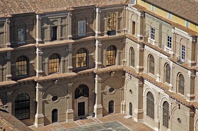Belvedere-hof, Doanto Bramante, Rome; Belvedere Courtyard, Donato Bramante, Rome