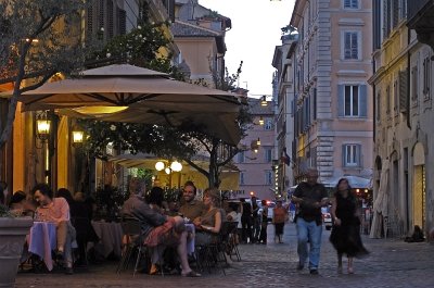 Via dei Baullari, Rome, Itali; Via dei Baullari, Rome, Italy