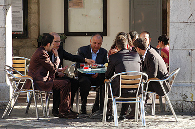 Aperitivo in Veroli (Lazio, Itali), Apritif in Veroli (Latium, Italy)