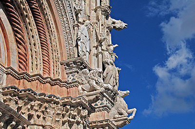 Dom van Siena, Toscane, Itali, Siena Cathedral, Tuscany, Italy