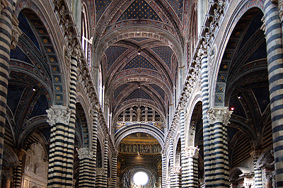 Dom van Siena, Toscane, Itali; Siena Cathedral, Tuscany, Italy