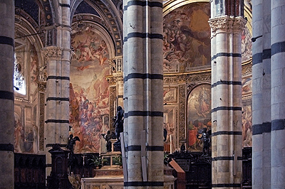 Dom van Siena, Toscane, Itali; Siena Cathedral, Tuscany, Italy