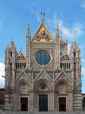 Kathedraal van Siena (Toscane, Itali), Siena Cathedral, Tuscany, Italy