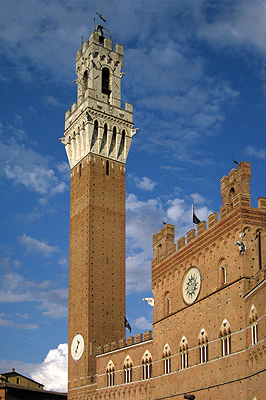 Palazzo Pubblico, Il Campo, Siena, Toscane, Itali, Palazzo Pubblico, Il Campo, Siena, Tuscany, Italy