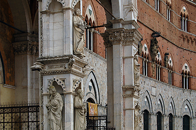 Palazzo Pubblico, Il Campo, Siena, Toscane, Italië, Palazzo Pubblico, Il Campo, Siena, Tuscany, Italy