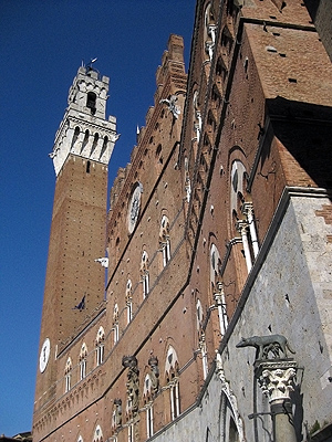 Palazzo Pubblico, Il Campo, Siena, Toscane, Itali; Palazzo Pubblico, Il Campo, Siena, Tuscany, Italy