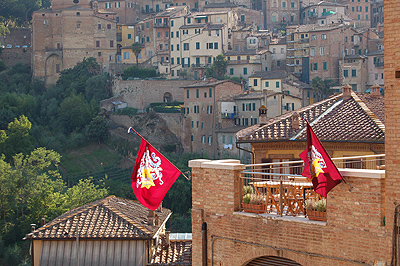 Siena, Toscane, Itali; Siena, Tuscany, Italy