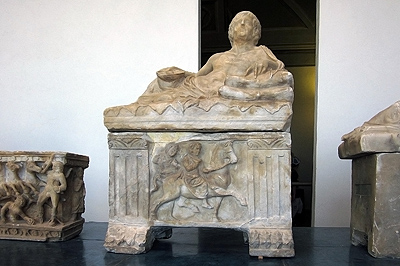 Guarnacci Museum in Volterra (Toscane, Itali), Guarnacci Museum in Volterra (Tuscany, Italy)